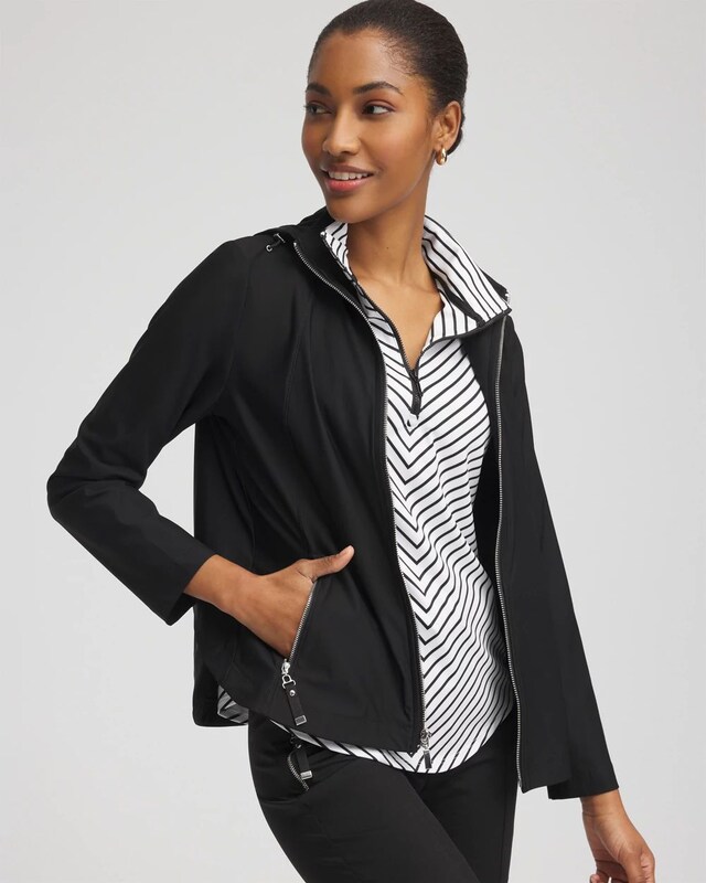 Zenergy UPF Stretch Hooded Jacket - image 1